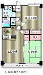アウラ10 602号室 間取り