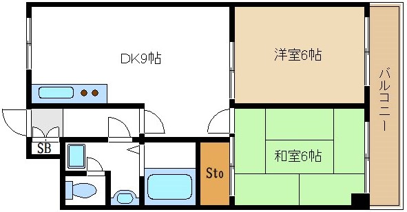 ブリーズ菊川 間取り図