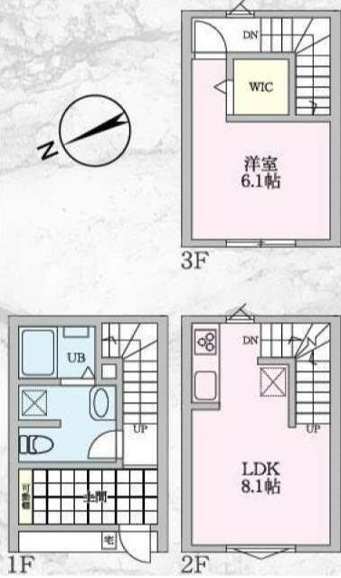 Ｔｒｉｐｌｅｔ町屋 間取り