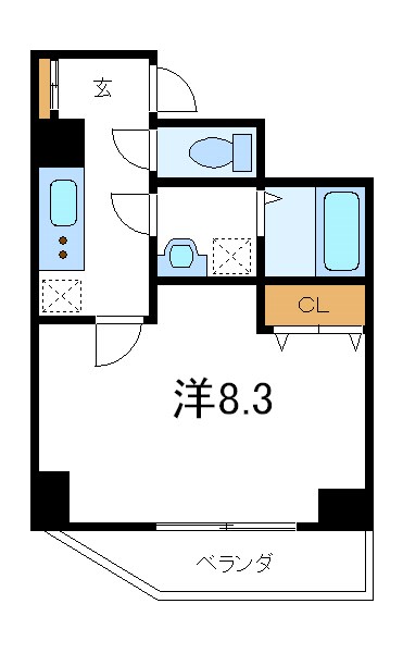Humanハイム中葛西 302号室 間取り