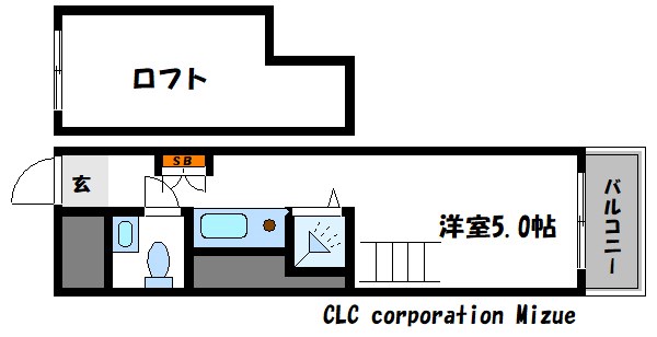 ピア3 324号室 間取り