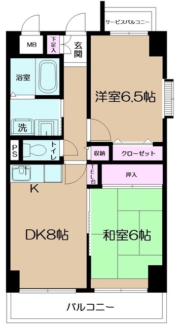 グランベル綾瀬 間取り