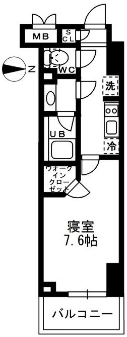 レジディア亀戸 間取り