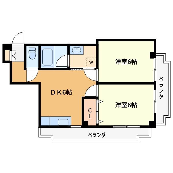 サンパーク五反野 間取り