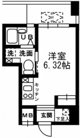 レジディア三越前 間取り