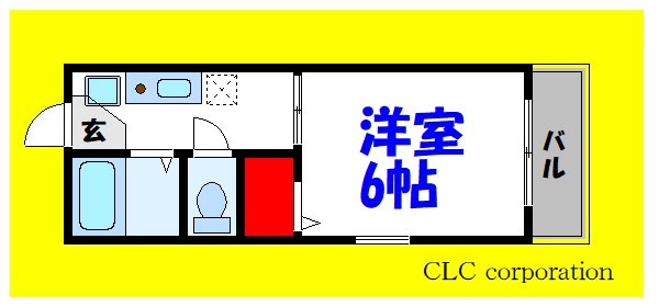 グッドライフ21 203号室 間取り