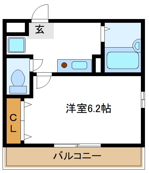 メインステージ門前仲町  間取り