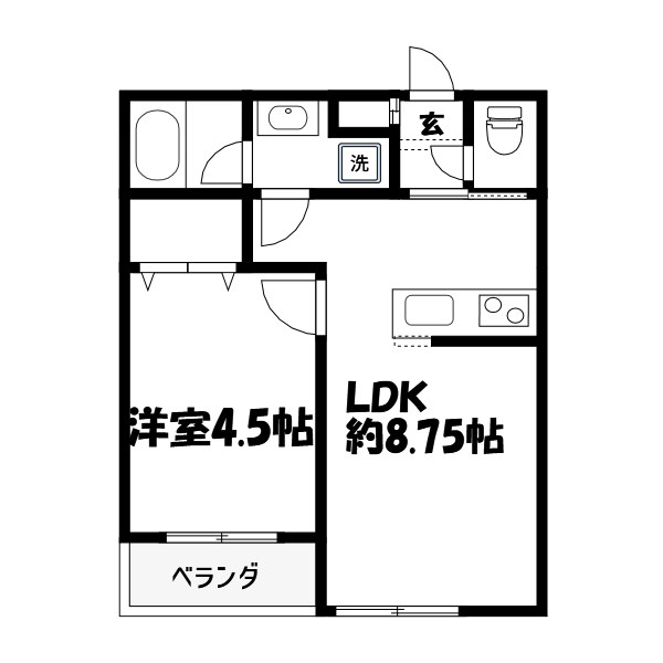 クレディ新小岩 間取り