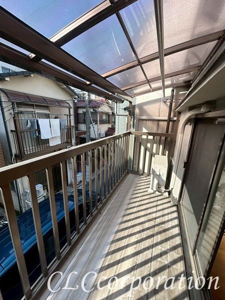 多津美貸家 ベランダ