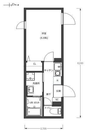 D－STYLE千住大橋 間取り