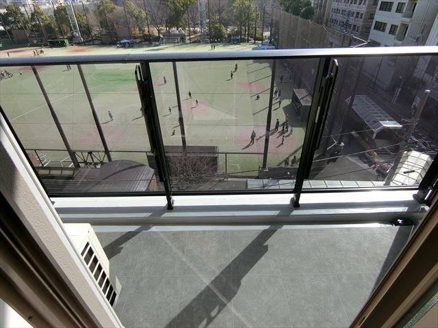 リビオメゾン日本橋浜町公園 ベランダ