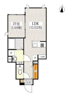 ＣＢ町屋ミルト    間取り