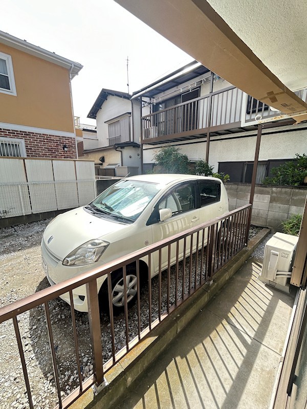 朝日ハイツ ベランダ