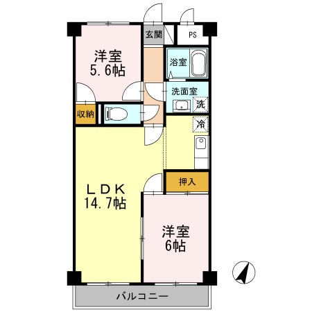 シティパル瑞江 間取り