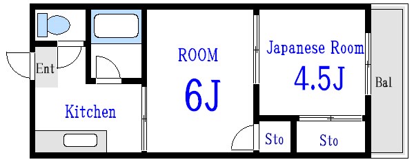 日野コーポ 間取り