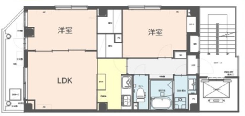 SIDEPLACE HIRAI 間取り