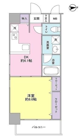 コモドール雷門  間取り