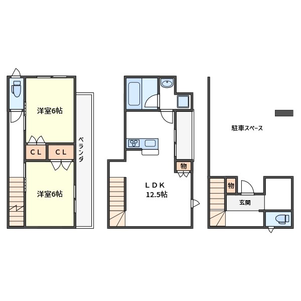 （仮称）西ケ原３丁目メゾン 間取り