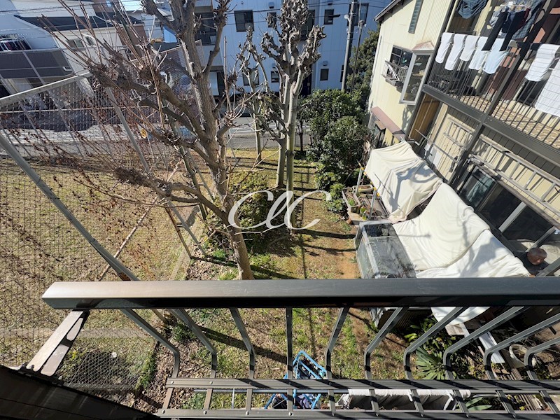 コーポ芳賀 ベランダ
