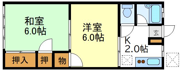 みどり荘 間取り