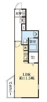 エルスタンザ東綾瀬 間取り