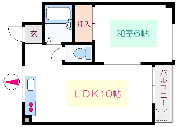 カサグランデタマキ 間取り