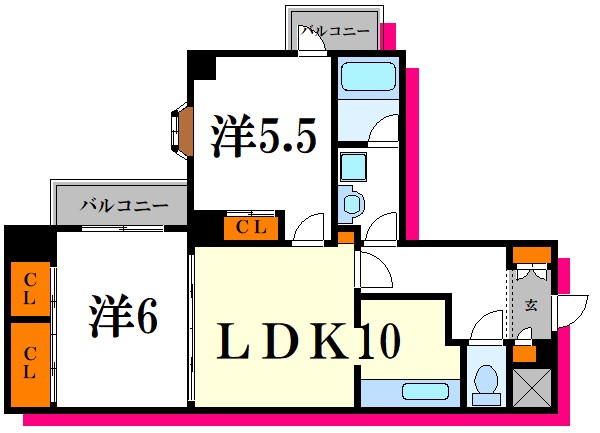 メゾンドセドレ 間取り