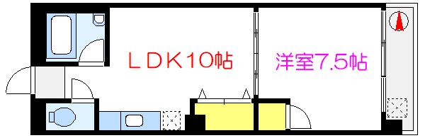 コーポウエダ 間取り