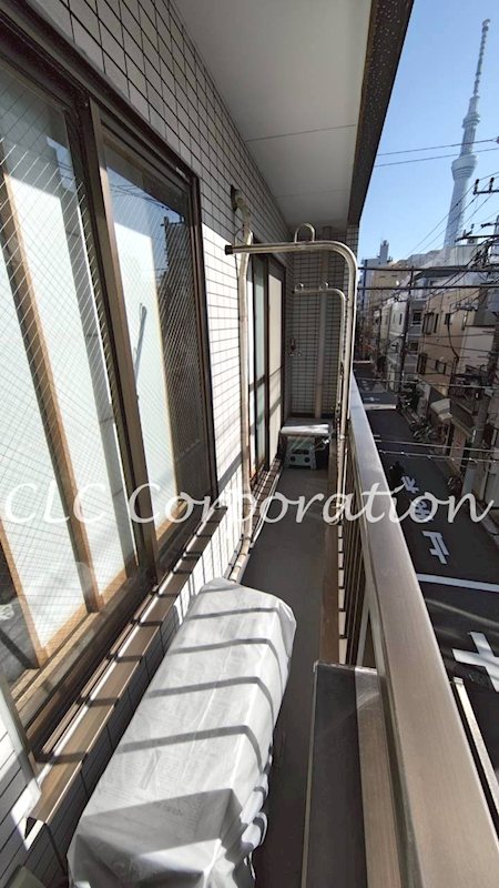 タツミハイツ ベランダ