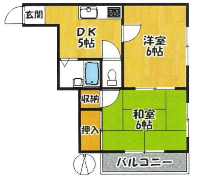 竹島ビル  間取り図