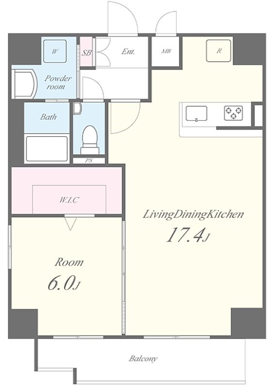 Comfort Residence Nippori 間取り
