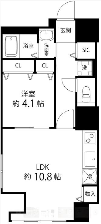 T's garden東陽町 間取り