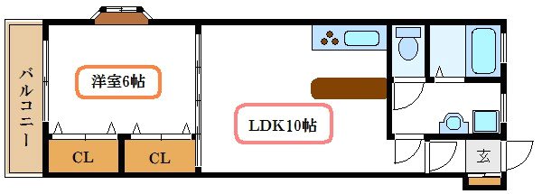 リバーサイドＹＳハイツ 間取り