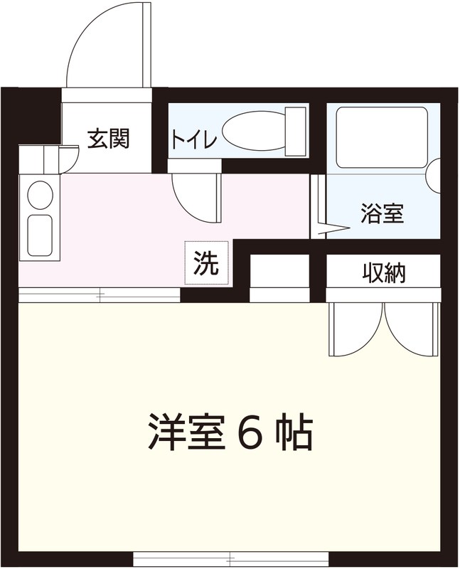 コート塩谷 102号室 間取り