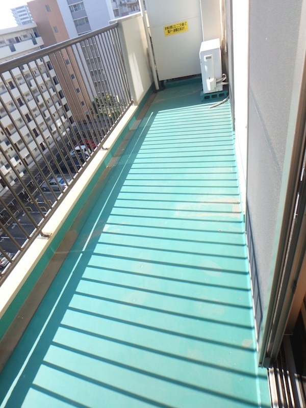 小栗原住宅２号棟 ベランダ