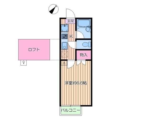 リューデスハイムⅡ 間取り