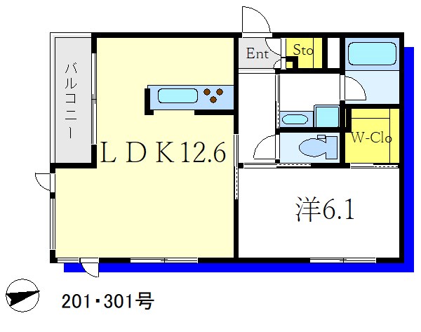Seasons Court 間取り