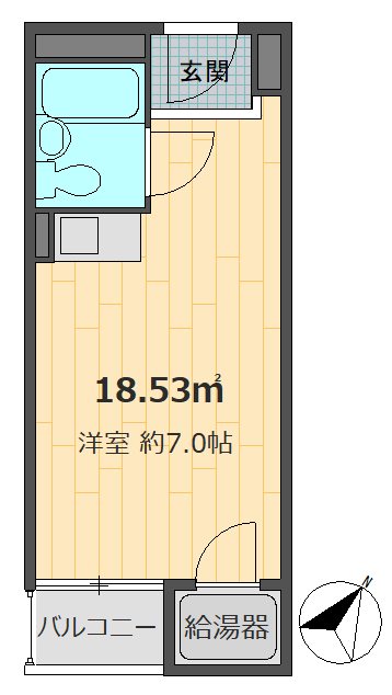 シャルマン文京千駄木 間取り
