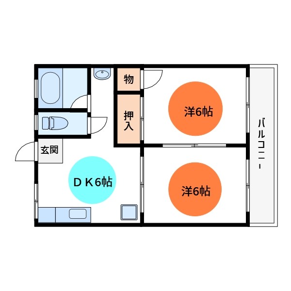 シャトーM 間取り