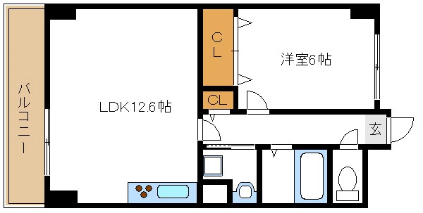 プリマヴェーラ  間取り