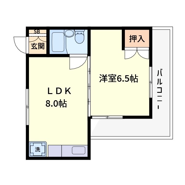 奥村荘 間取り