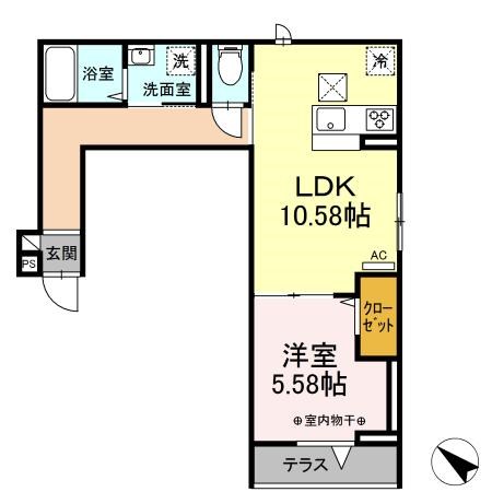 セレスティア東瑞江 間取り