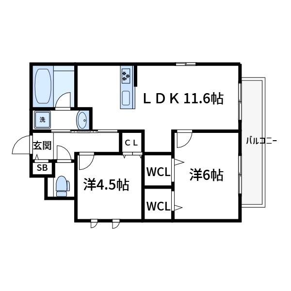グランメール北千住 間取り