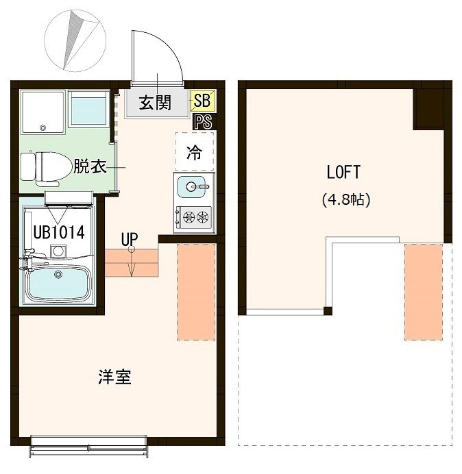 S　SQUARE瑞江 間取り
