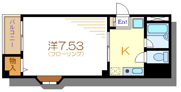 リバーストーン瑞江  間取り