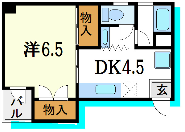 根橋ビルＢ棟 間取り