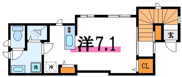 Kコート南小岩  間取り