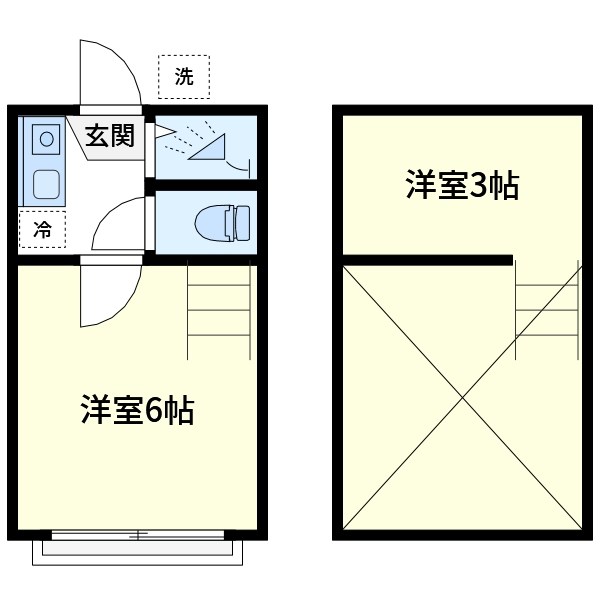 エクセル1 115号室 間取り