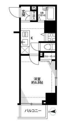 プレール・ドゥーク西大島駅前 間取り