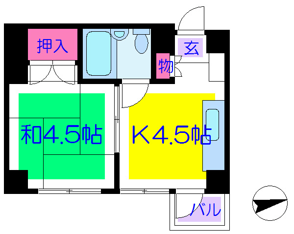 すい～とぴあ本郷 間取り